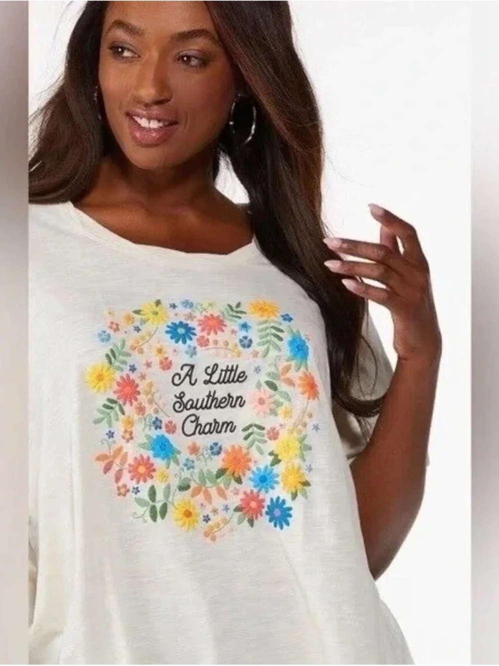 Cato | Plus Size Southern Charm Tee Size 18/20